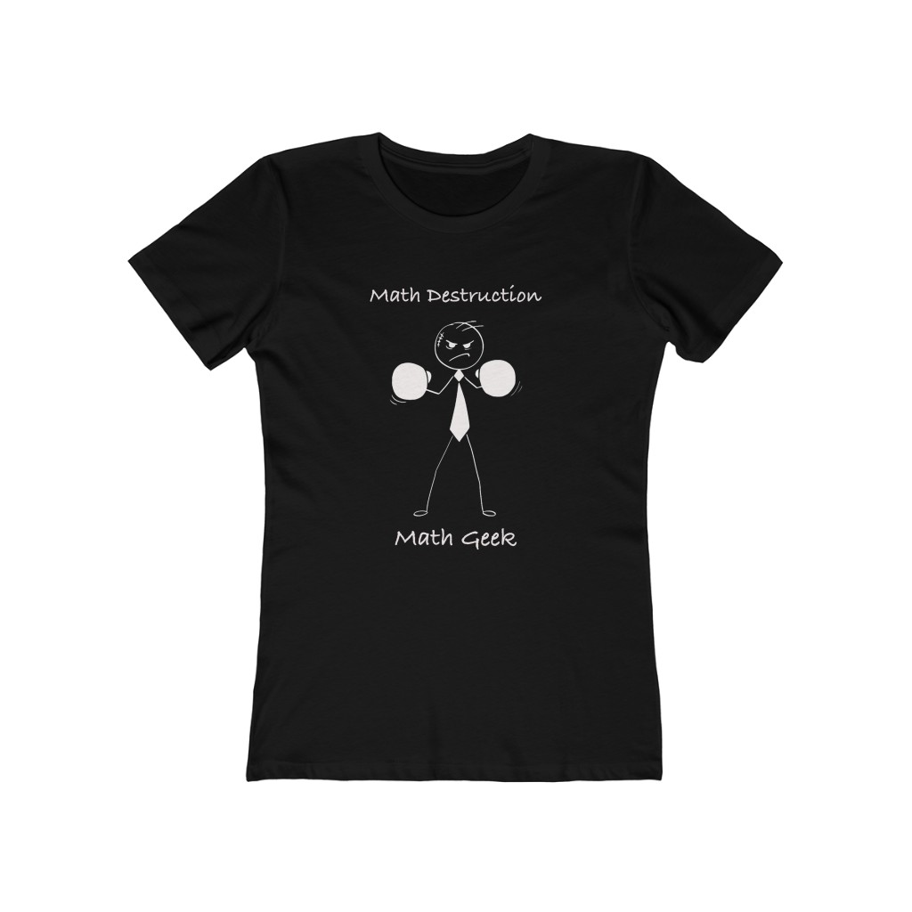 Math Geek Women's Boyfriend Tee
