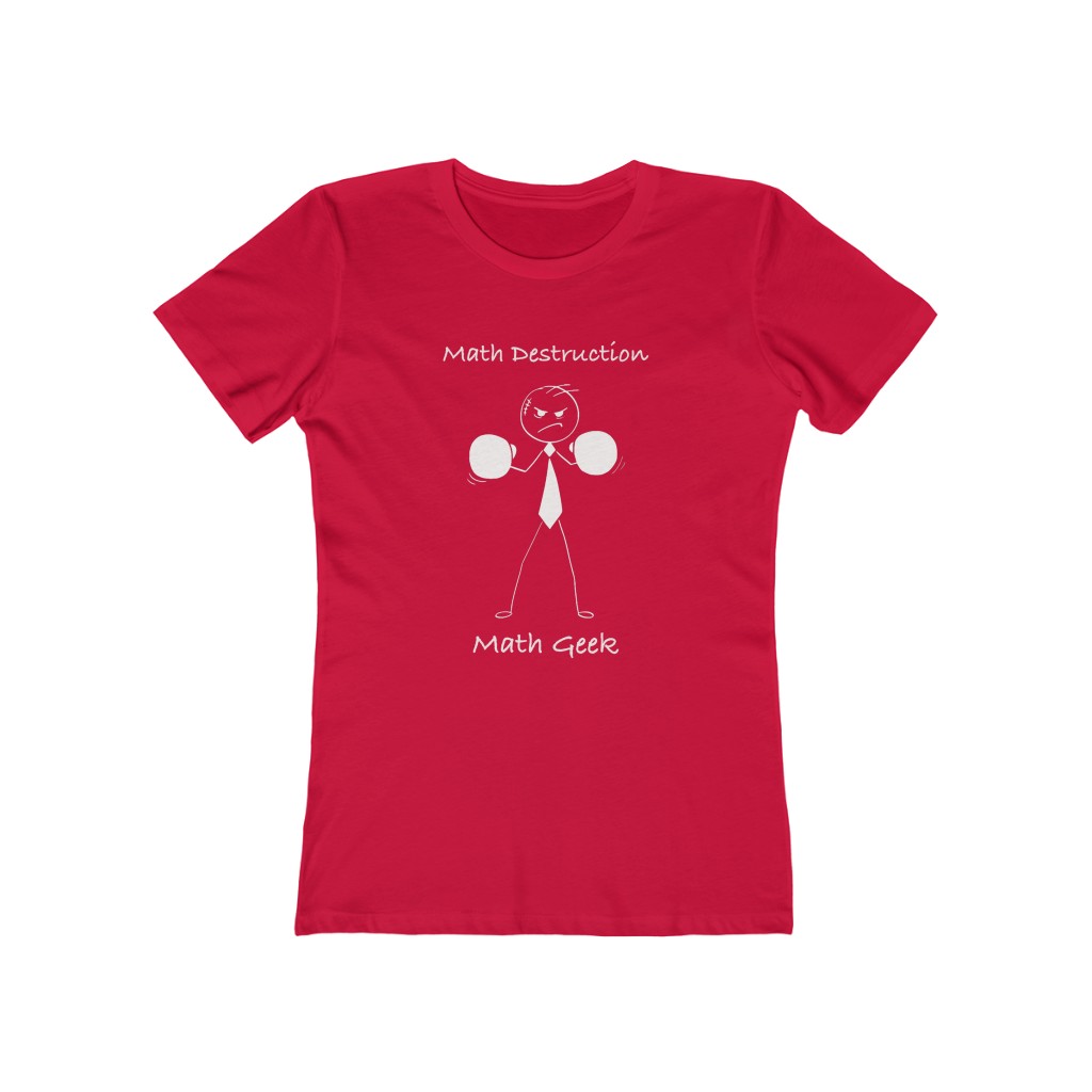 Math Geek Women's Boyfriend Tee - Image 11