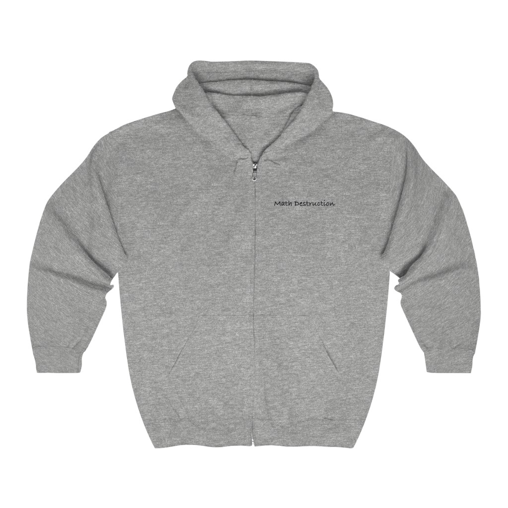 Equalitee Unisex Heavy Blend™ Full Zip Hooded Sweatshirt - Image 3