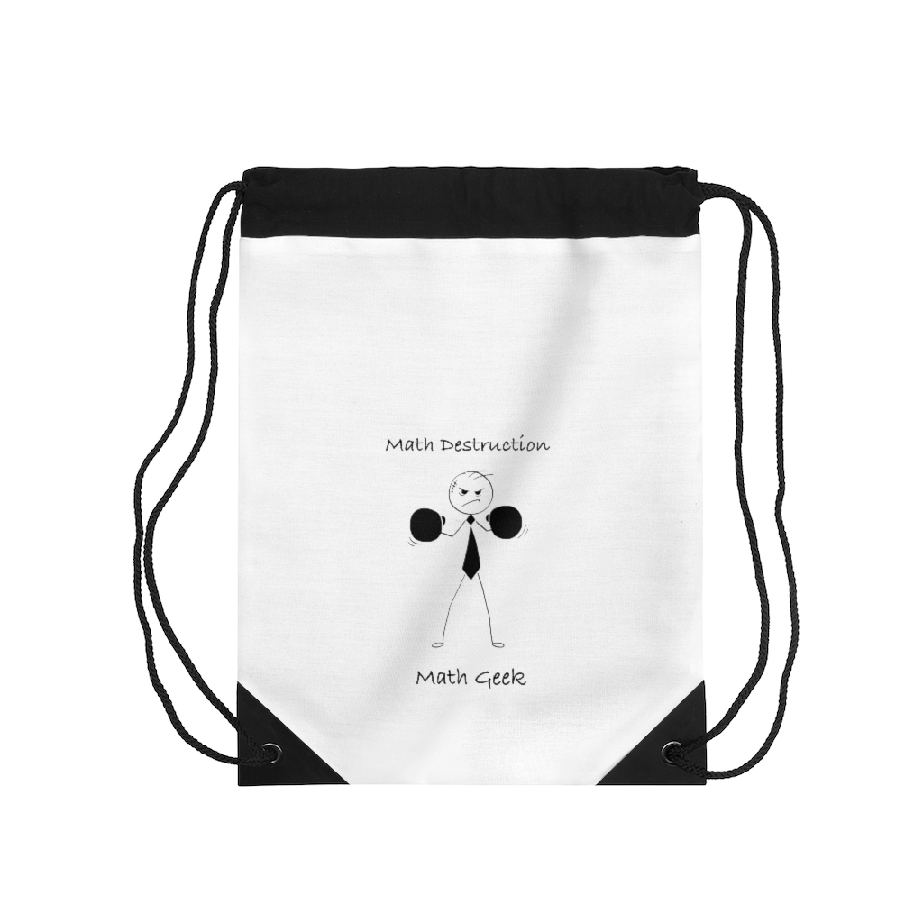 Math Geek Drawstring Bag - Image 2