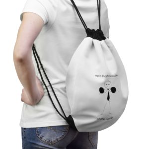 Math Geek Drawstring Bag