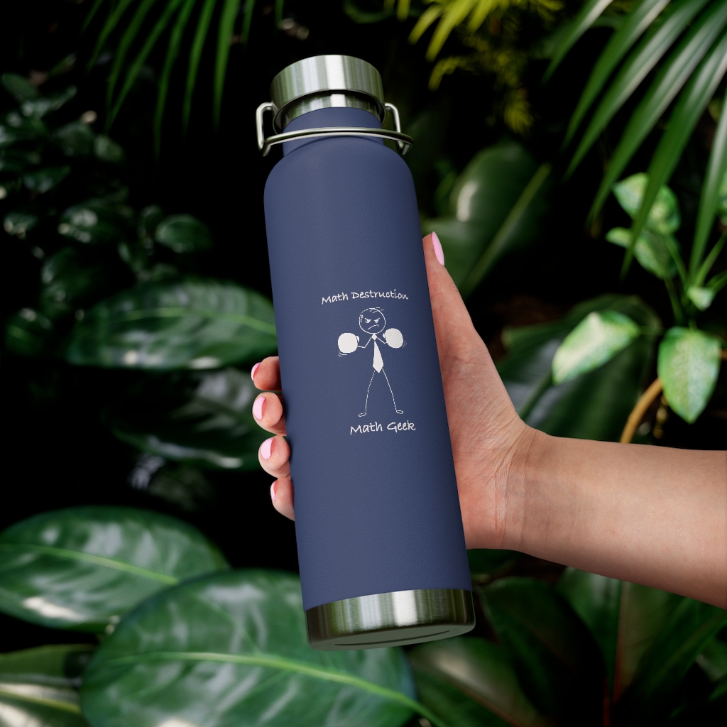 Math Geek 22oz Vacuum Insulated Bottle - Image 14